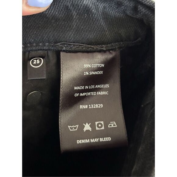 GRLFRND Piper super high rise stretch slim jeans in Hollywood Heights size 25 - Picture 10 of 11